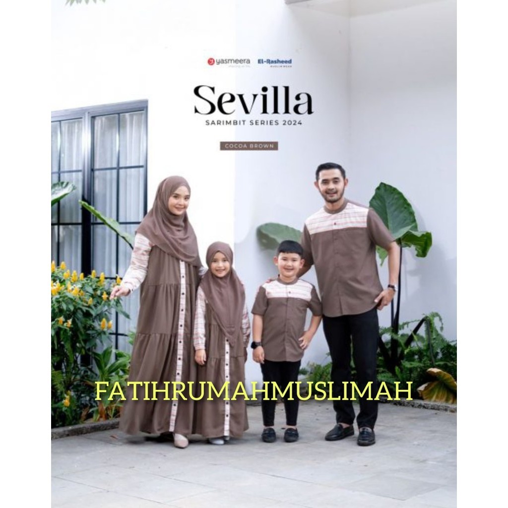 PROMO / FAMILY SET YASMEERA / SEVILLA / YASMEERA 2024 / SEVILLA COCOA BROWN /  COCOA BROWN / YASMEER
