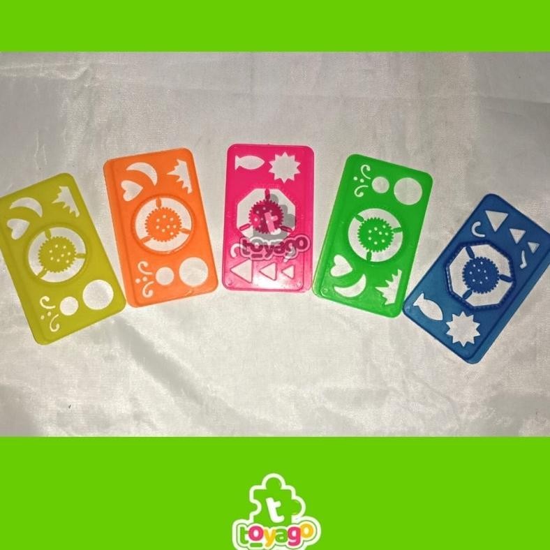 

TERBATAS Penggaris Rotari Kecil/ Penggaris Cetakan 100pcs grosir murah