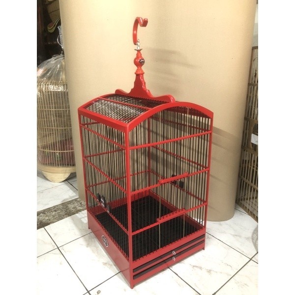PROMO KANDANG Sangkar / Kandang Kotak Ebod Jaya Merah no.1