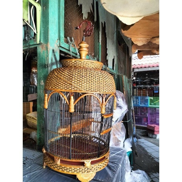 PROMO KANDANG SANGKAR KANDANG PERKUTUT RAJUT MASIO SEMPROT.