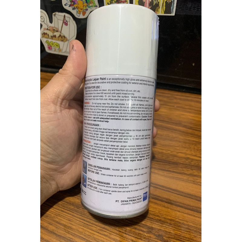 

Cat Semprot Pilox Pilok CLEAR GLOSS 300CC 8540 Diton Baru Ori SF6