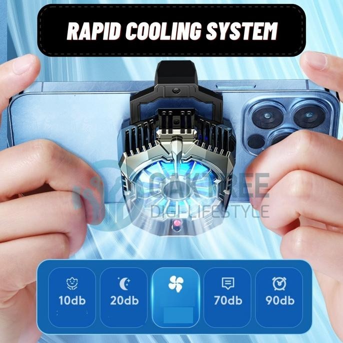 New Funcooler X20 Fan Cooler Radiator Pendingin HP Cooling Fan gaming ,.