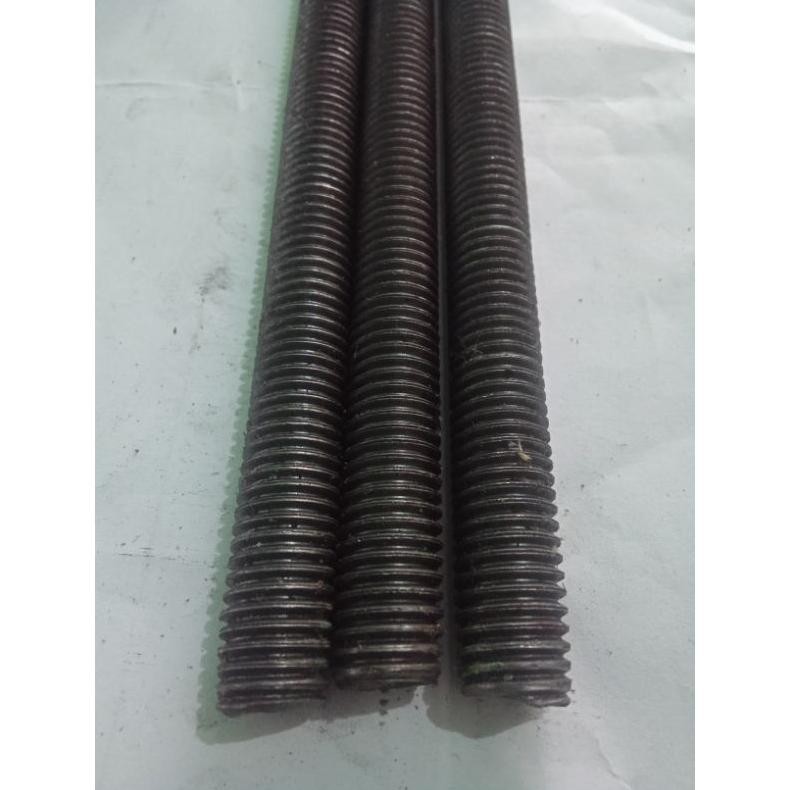(Gudp-765) As Drat M14 Panjang 1 Meter Baut Long Full Drat M14 Jkh