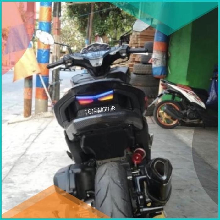 Undertail Belakang Yamaha Aerox 155 Old Carbon nemo Buntut Aerox Lama