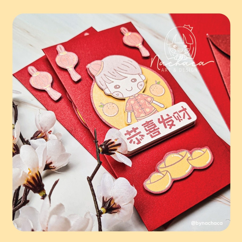 

XQP 3D CNY ANGPAO / ANGPAO IMLEK TIMBUL 2024 / CHINESE NEW YEAR ENVELOPE / 3D HANDCRAFTED CUT BY