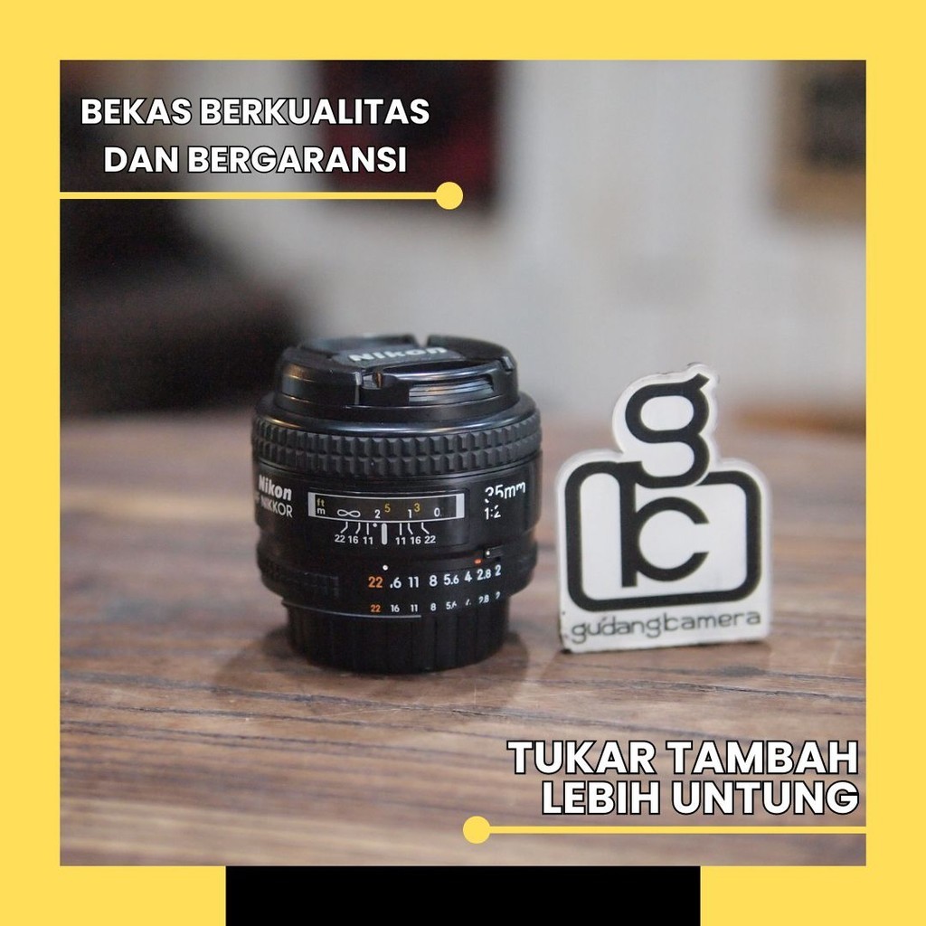 Nikon AF NIKKOR 35mm f2D - GOOD CONDITON - 2763