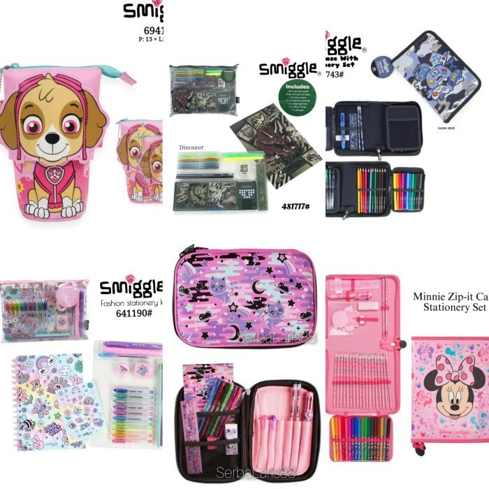 

Pencil Case Smiggle Kotak Pensil Tempat Pensil Alat Tulis