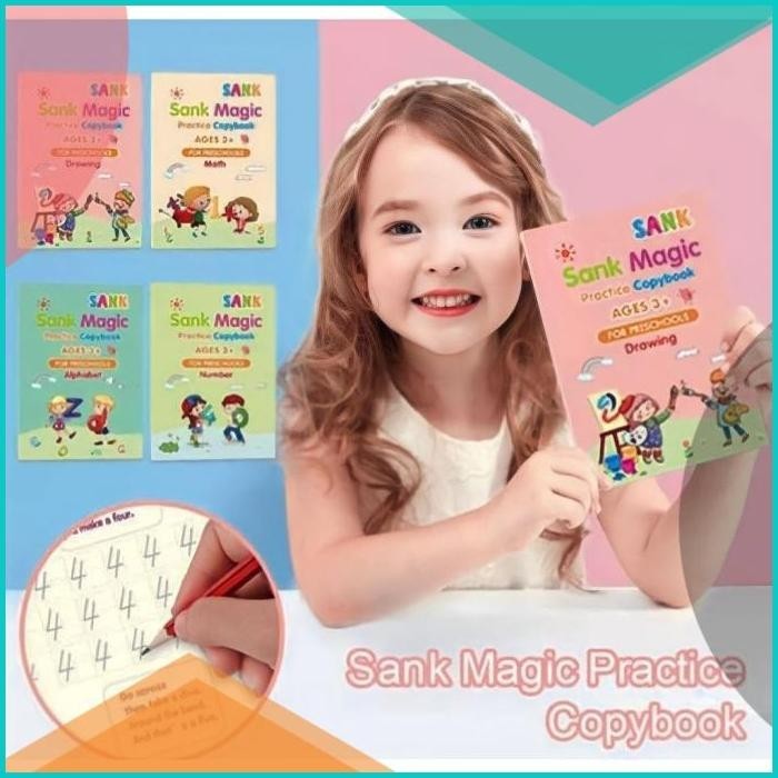 

Sank Magic Book 1 Set Buku Ajaib Membantu Anak Belajar 16novz3 parts