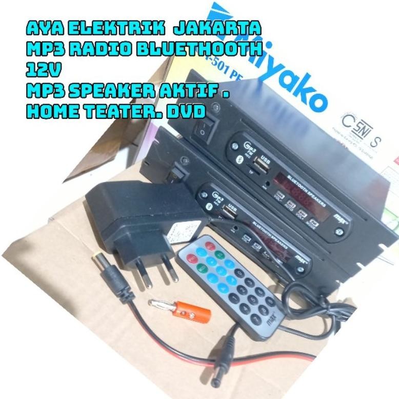 Trending Rakitan Mp3 Radio Bluethooth Usb /Mp3 Bluetooth Radio Usb 12 Volt /Rakitan Mp3 Usb Fm Bluet