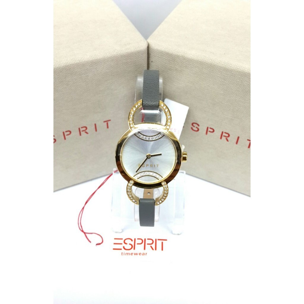 Esprit Jam Tangan Fashion Wanita Murah ES109072003 - Tali Kulit - Quartz - Original