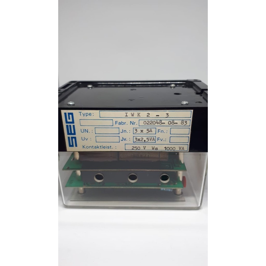 READY IWU 2-3 ( IWU2-3 ) / IWK 2-3 (IWK 2-3) CURRENT RELAY, SEG