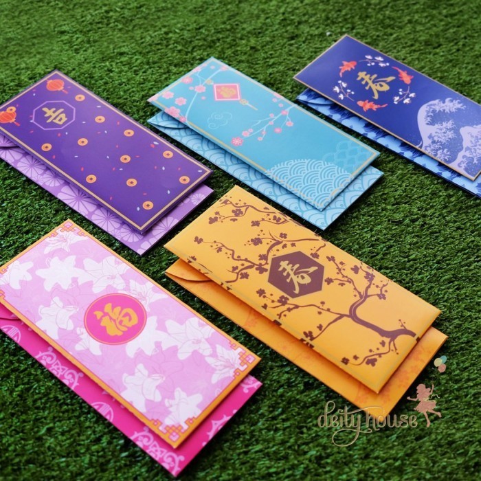 

Murah Colorful Modern Hong Bao / Angpao Imlek Original