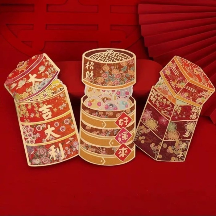 

READYY!!! UV Lacer Angpao Gold / Hongbao Merah / Exclusive Imlek