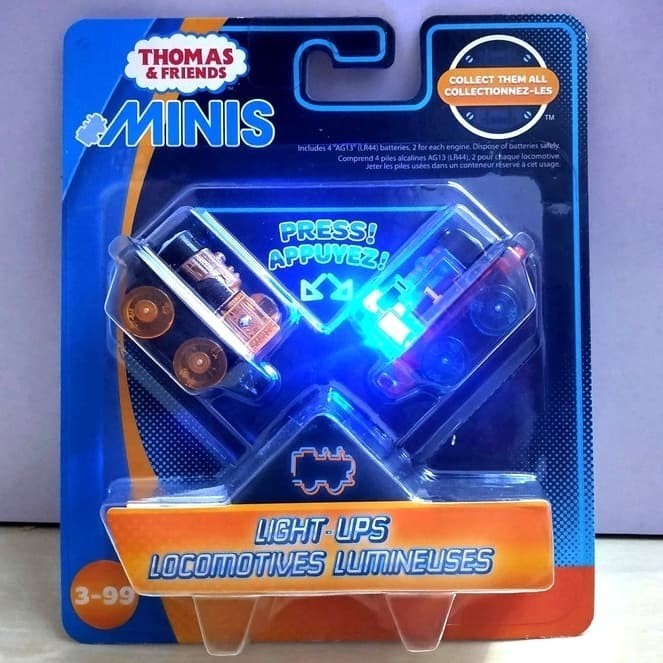 Thomas and Friends MINIS Lights Ups Stephen Thomas Lampu Nyala