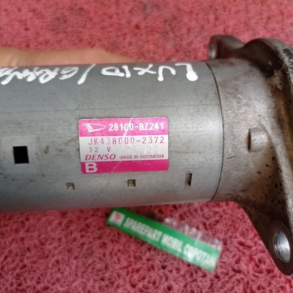 Dinamo Starter Stater Daihatsu Luxio Granmax Gran Max Grandmax 1.5 Asli Original Denso Copotan