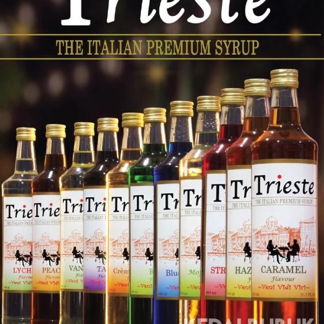 

Trieste Sirup Syrup Made In Italy 650Ml