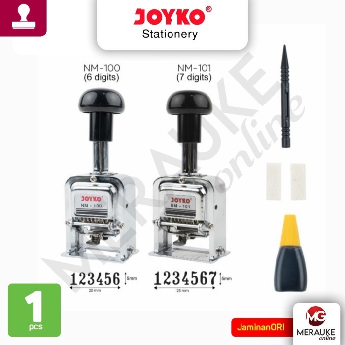 

HRG DISKON JOYKO Mesin Penomor Otomatis / Automatic Numbering Machine