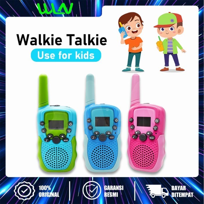 MINI HT COLORFUL HANDY TALKY WALKIE TALKIE MAINAN UNTUK ANAK ANAK