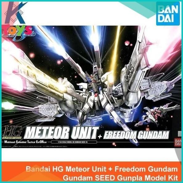 Bandai HG Meteor Unit + Freedom Gundam - Gundam SEED Gunpla Model Kit