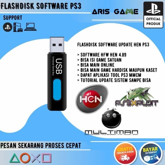 Flashdisk Software Update Hen Ps3 Ofw Cfw Premium