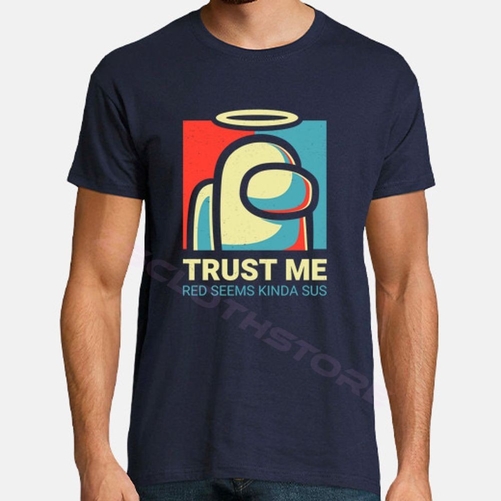 Kaos Custom Popular Among Us - Kinda Sus - Impostor 1533