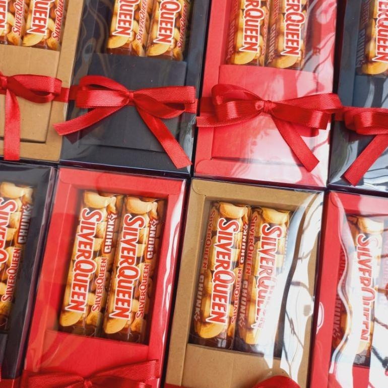 

Big Sale Coklat Box Silverqueen Hampers Chungky Bar Valentine Coklat Kotak Silverwueen Box Promo