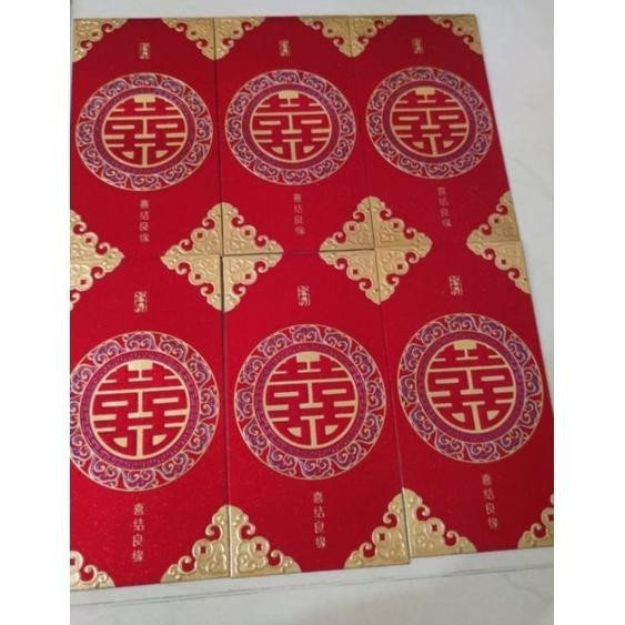 

Termurah Angpao Glitter Wedding Premium 6Lbr 9X16 Murah