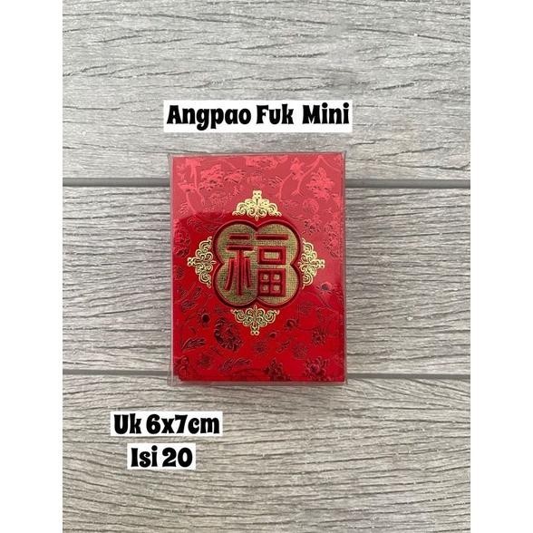 

Terlaris Angpao Mini Mika Imlek Isi 30-35Lmbr Uk 5,5X8Cm Diskom