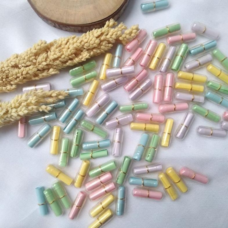 

Terlaris Surat Kapsul Pastel 50Pcs Murah
