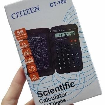 

Terlaris kalkulator CITIZEN CT-108 SCIENTIFIC CALCULATOR 10+2 digits ,.