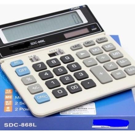 

Hot Sale - Kalkulator Calculator Citizen SDC 868L 12Digit ,,