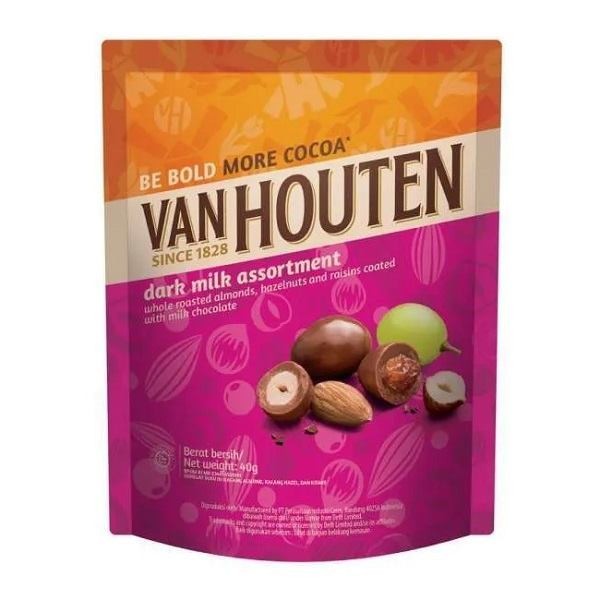 

VAN HOUTEN DARK MILK ASSORTMENT POUCH 40 GR