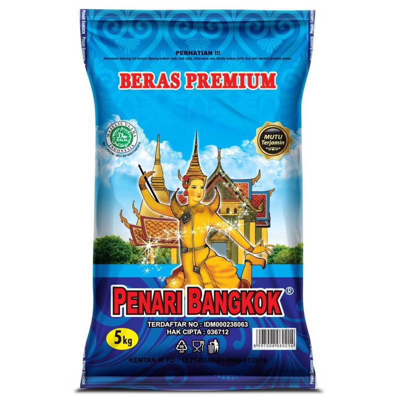 

Beras penari bangkok kemasan 5 kg