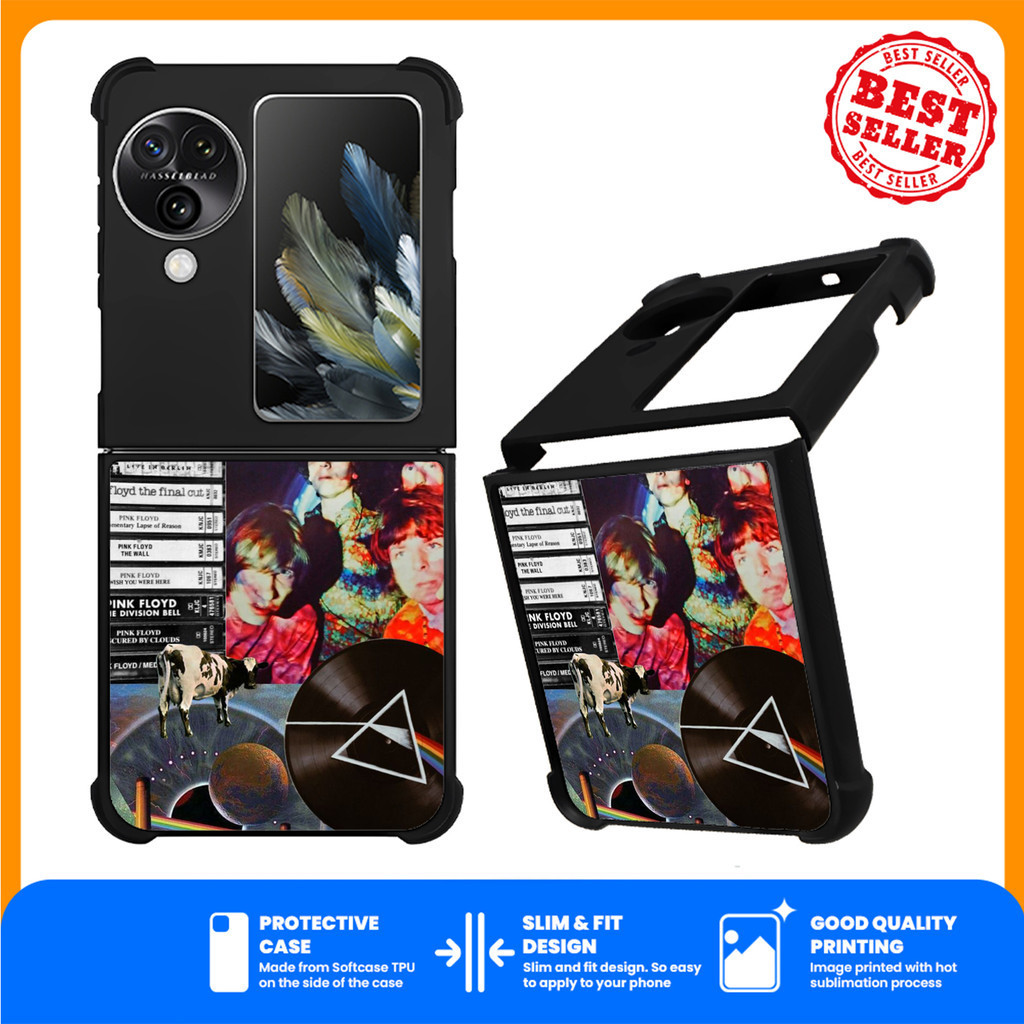 Case Casing Oppo N3 Flip Music Pink Floyd AA068