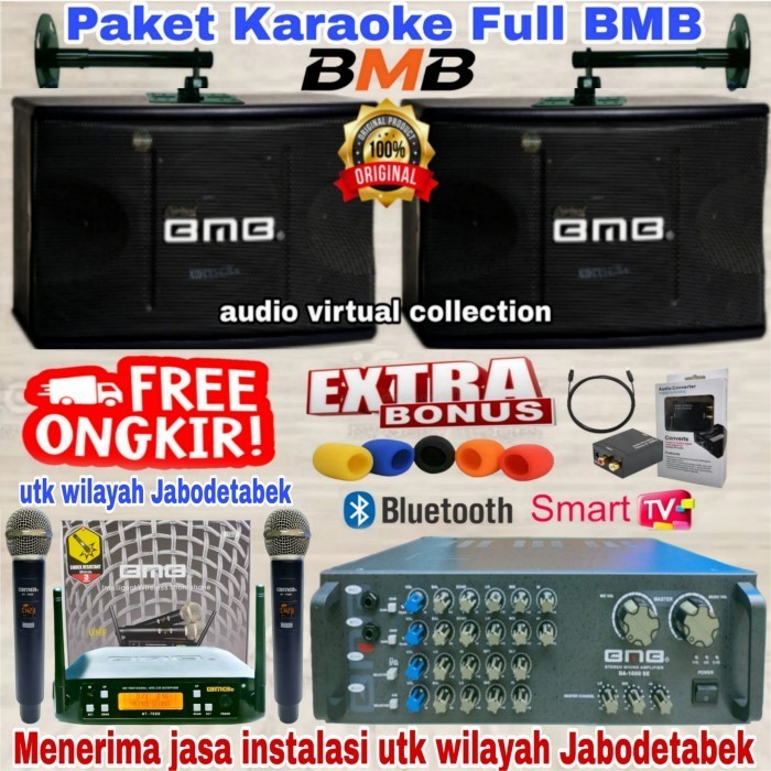 PAKET KARAOKE BMB 10INCH ( FULL BMB III ) ORIGINAL