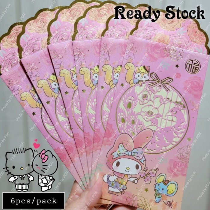 

Amplop Ampao Sanrio Original isi 6 Premium My Melody Bellvin Store