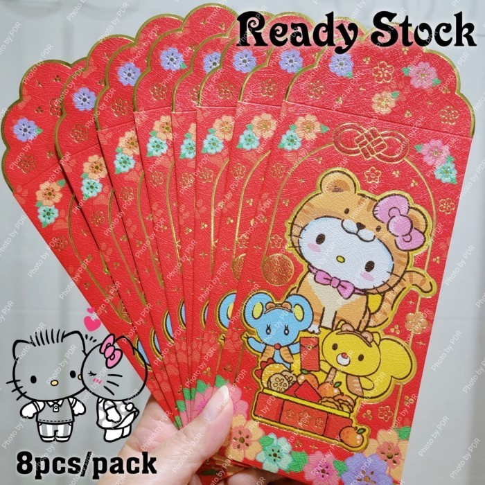 

Amplop Ampao Sanrio Original isi 8 Hello Kitty Bellvin Store