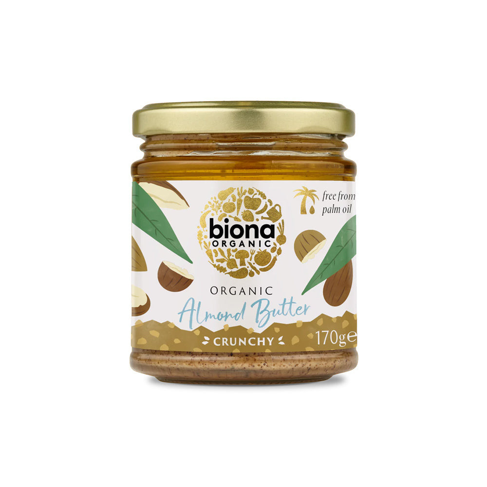 

Biona Organic Almond Butter Crunchy 170 g