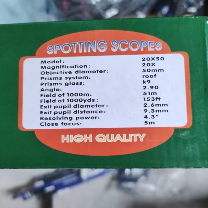 Teropong Panahan Bukan Gomu