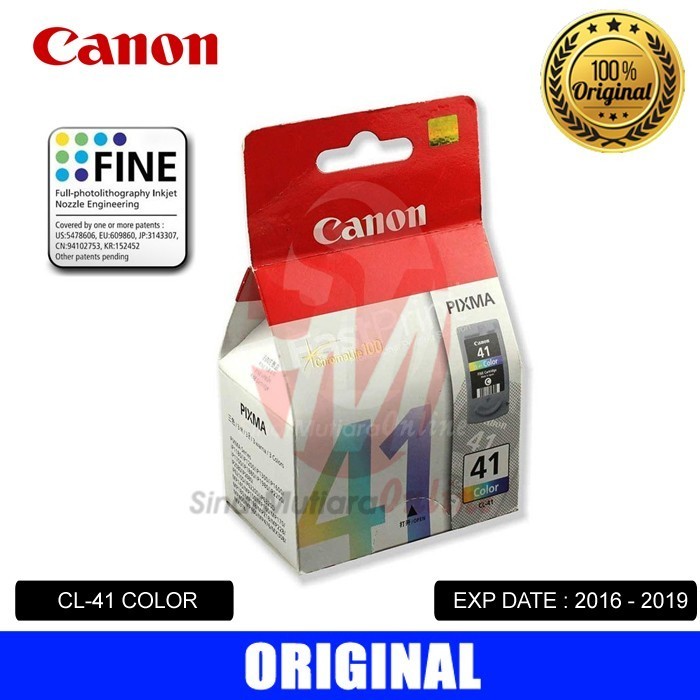 PROMO CARTRIDGE TINTA CANON CL-41 COLOR FOR MP460, MX308/318, MP145, MP228 #ORIGINAL