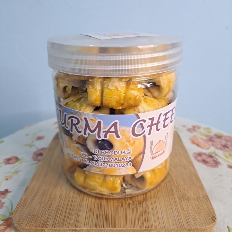 

(Beli 1 Toples Kue Kurma Cheese Roll Gratis 1 Kemasan Pouch Kue Sagu/Semprit) Kue Biba Snas Toples