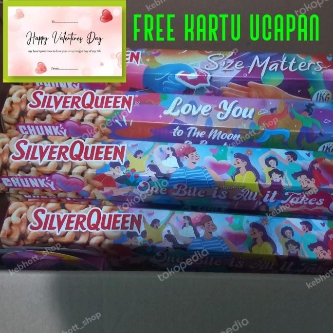 

Silverqueen Chunky Bar King of Bars Chocolate 1 kg | Cokelat Valentine KTG