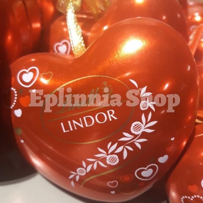 

Lind Lindor Trio Heart Tin 40gr | Cokelat Valentine Bentuk Hati KTG