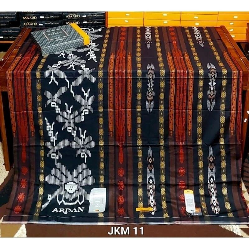 SARUNG ARDAN STAR GOLD JAGUAR KEMBANG MOTIF JKM SKJ TKP SONGKET KETJUBUNG