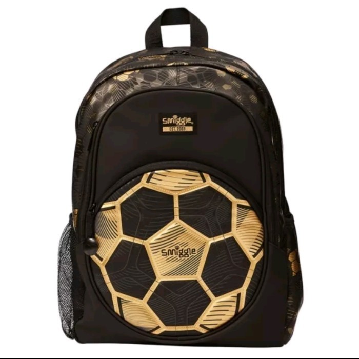 Smiggle - Tas Ransel Soccer Gold/ Ori/ School Bag/ Tas bola Smiggle