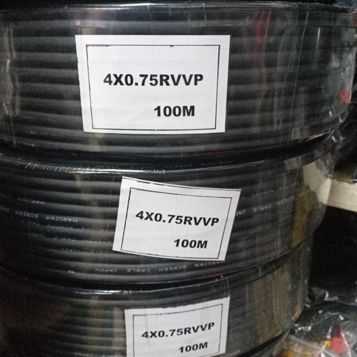 Kabel Screen Maruiwa 4x0.75 100 meter