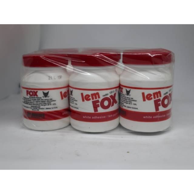 

(6 Pcs) Lem Fox 150Gr
