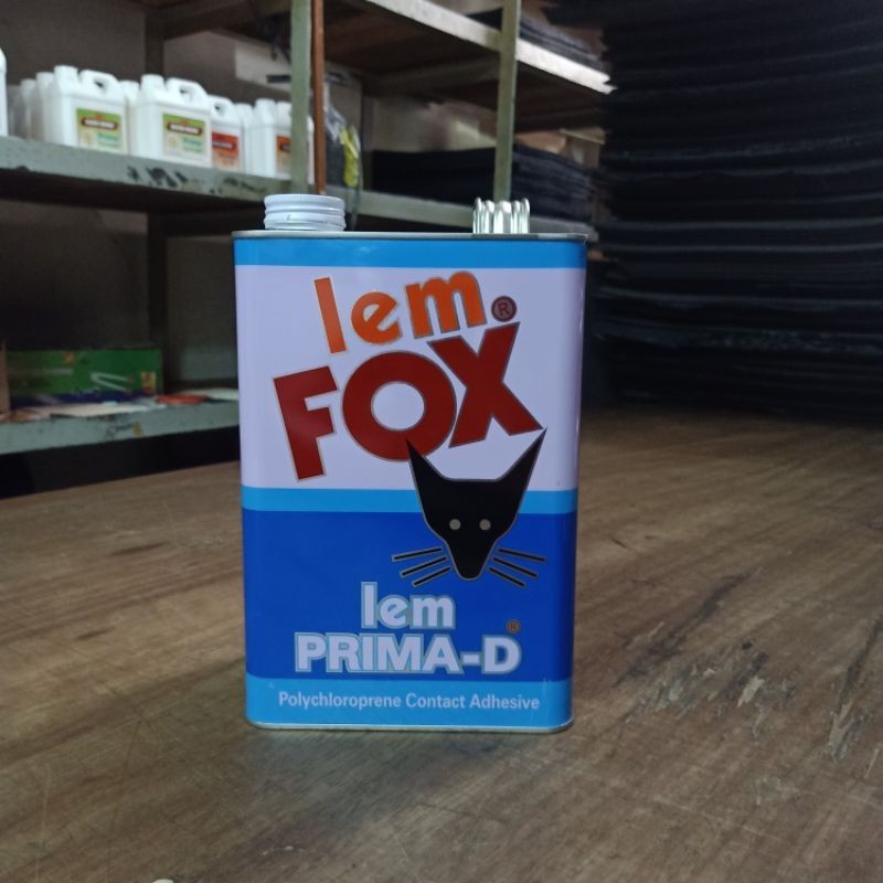 

Lem Fox Kuning Prima-D Lem Hpl Decoshet Triplek Kayu Busa Karet 3Kg