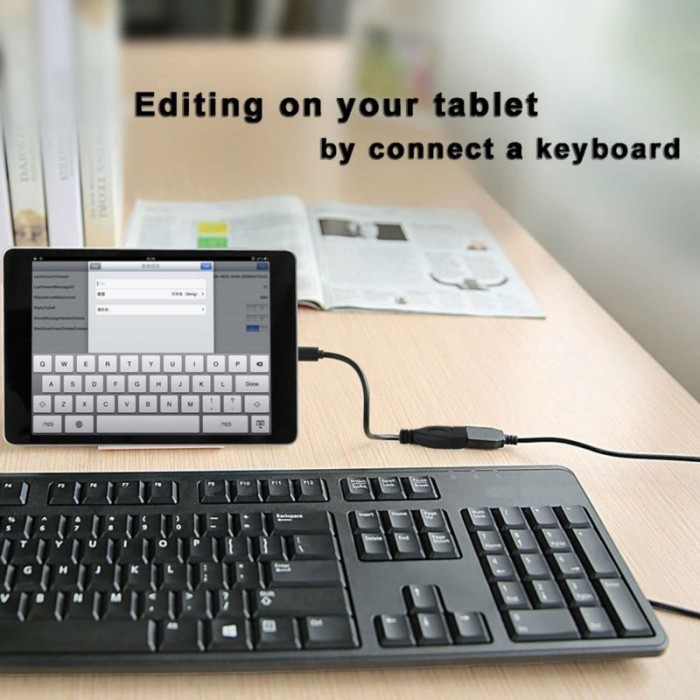 Usb Otg Type C Otg Adapter Android Smartphone Hp