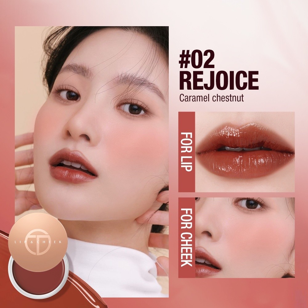 O.TWO.O Hydrating Gloss Lip &amp; Cheek Balm 02 Rejoice